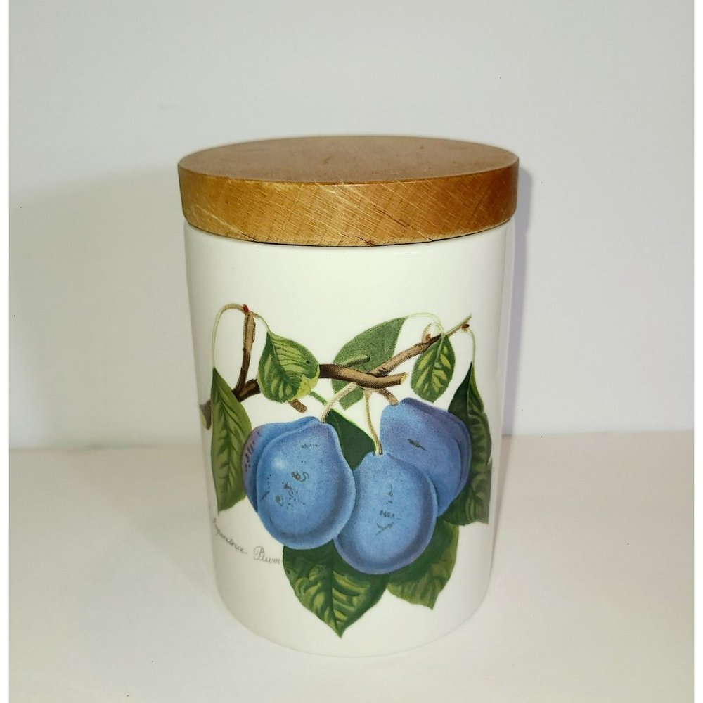 Portmeirion L'Imperatrice Plum canister
